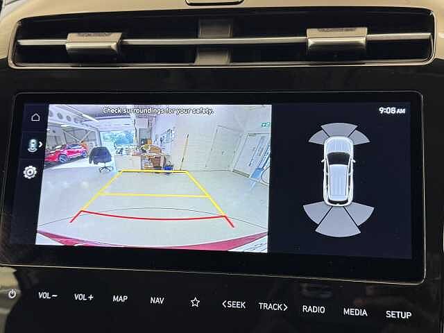 Hyundai TUCSON 1.6 TGDi Hybrid 230 Premium 5dr 2WD Auto Red