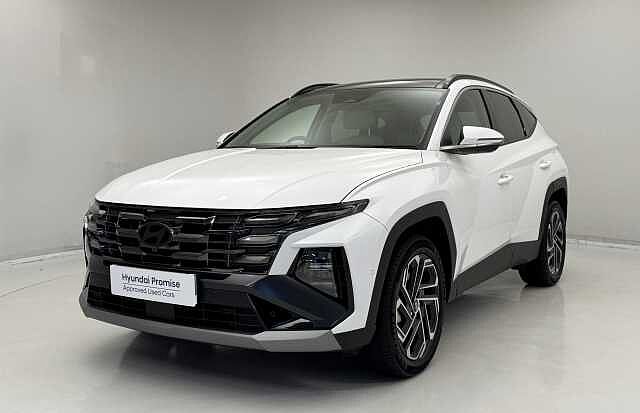 Hyundai TUCSON 1.6T Hybrid Ultimate 5dr Auto White