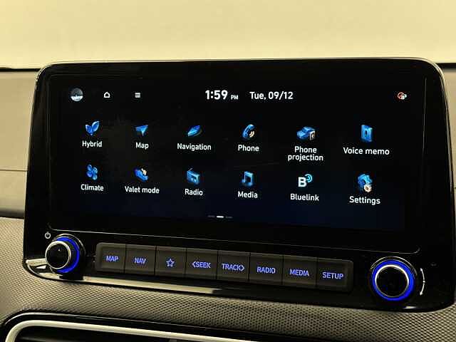 Hyundai KONA 1.6 GDi Hybrid Premium SE 5dr DCT Blue