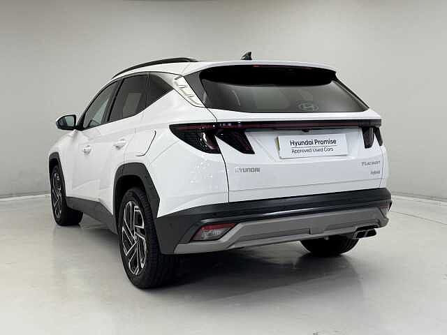 Hyundai TUCSON 1.6T Hybrid Ultimate 5dr Auto White