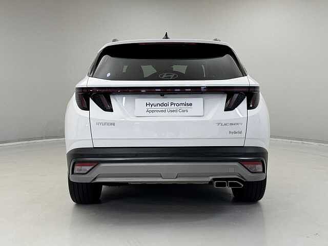 Hyundai TUCSON 1.6T Hybrid Ultimate 5dr Auto White