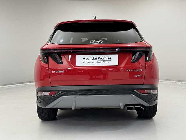 Hyundai TUCSON 1.6 TGDi Hybrid 230 Ultimate 5dr 2WD Auto Red