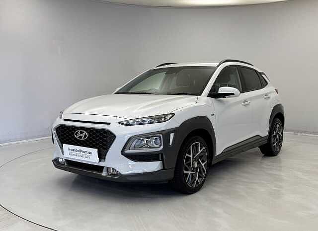 Hyundai KONA 1.6 GDi Hybrid Premium 5dr DCT White