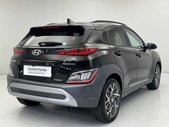 Hyundai KONA 1.6 GDi Hybrid Ultimate 5dr DCT Black