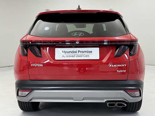Hyundai TUCSON 1.6T Hybrid Ultimate 5dr Auto Red