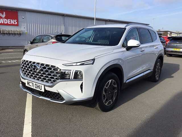 Hyundai SANTA FE 1.6 TGDi Hybrid Premium 5dr Auto White