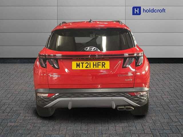 Hyundai TUCSON 1.6 TGDi Hybrid 230 Premium 5dr 2WD Auto Red