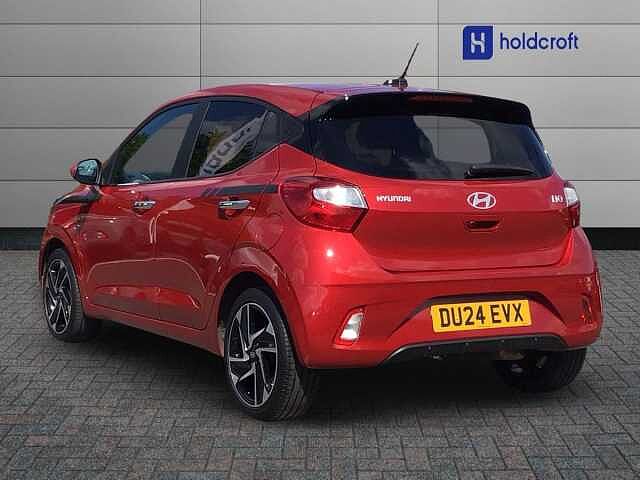 Hyundai I10 1.0 [63] Premium 5dr Auto [Nav] Red