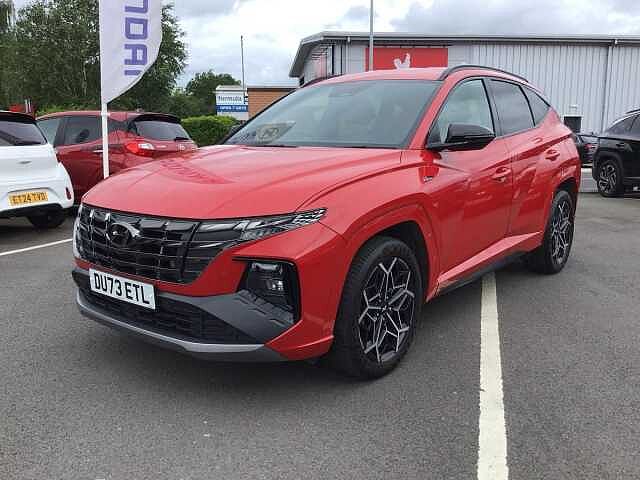 Hyundai TUCSON 1.6 TGDi N Line 5dr 2WD Red