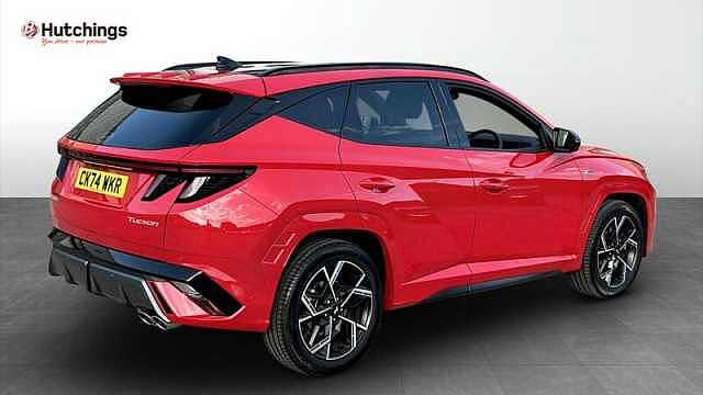 Hyundai TUCSON 1.6T-GDI MILD HYBRID N-LINE S 5DR AUTOMATIC