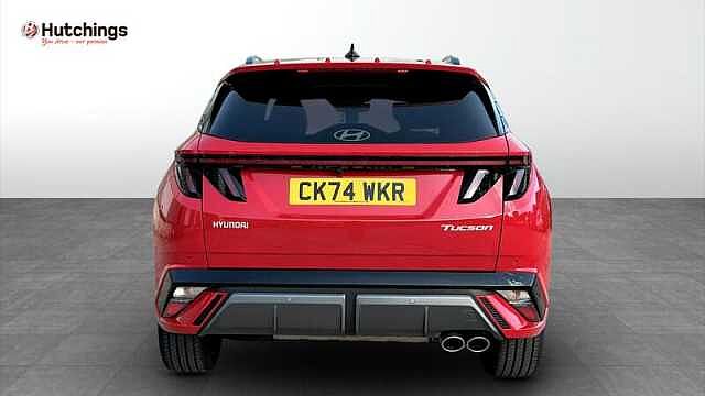 Hyundai TUCSON 1.6T-GDI MILD HYBRID N-LINE S 5DR AUTOMATIC