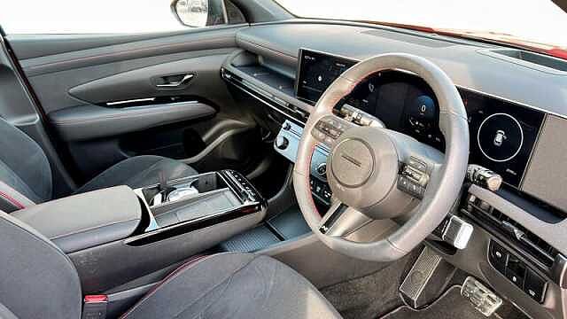 Hyundai TUCSON 1.6T-GDI MILD HYBRID N-LINE S 5DR AUTOMATIC