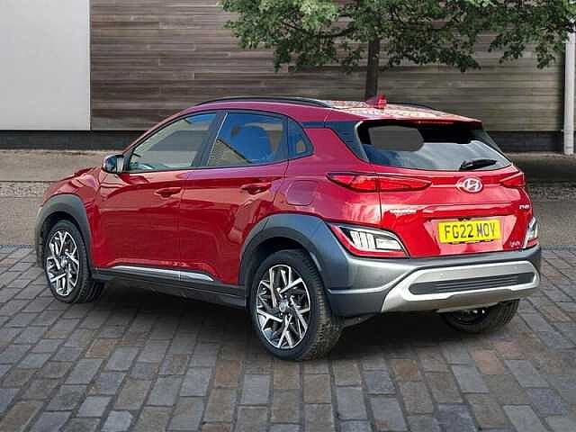 Hyundai KONA 1.6H-GDI HYBRID ULTIMATE 5DR AUTOMATIC Red