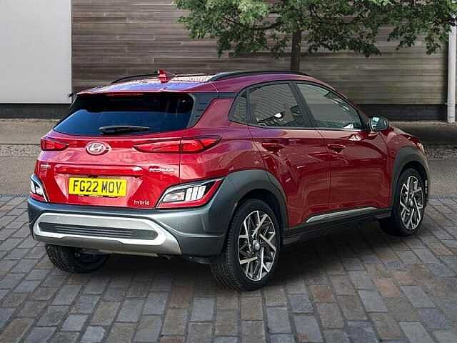 Hyundai KONA 1.6H-GDI HYBRID ULTIMATE 5DR AUTOMATIC Red
