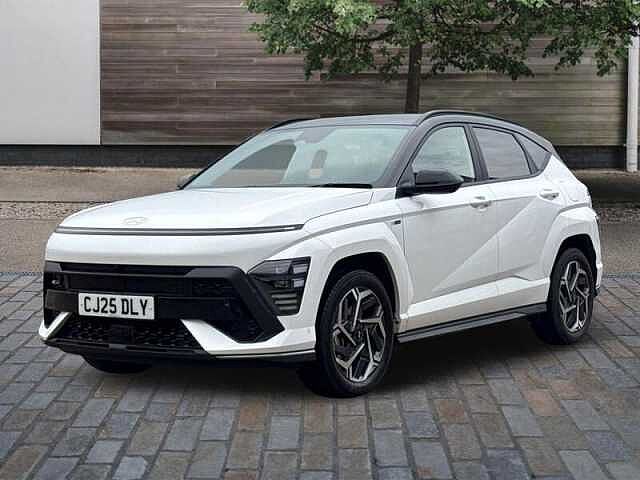 Hyundai KONA 1.6h-GDi Hybrid N-Line S 5dr Automatic Atlas White