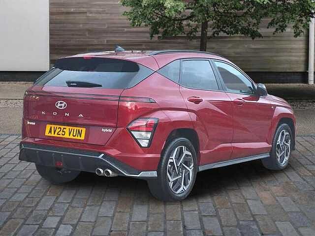 Hyundai KONA 1.6 h-GDi Hybrid N-Line 5dr Automatic Red