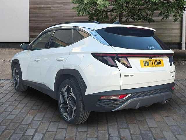 Hyundai TUCSON 1.6h T-GDi Hybrid Ultimate 5dr Automatic White