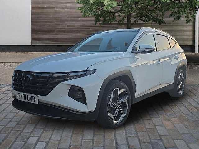 Hyundai TUCSON 1.6h T-GDi Hybrid Ultimate 5dr Automatic White