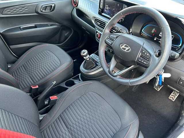 Hyundai I10 1.0T-GDi N-Line 5dr White