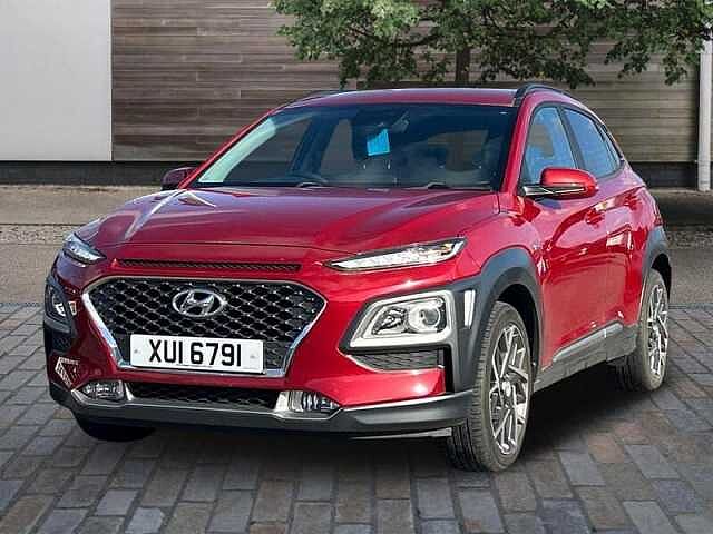 Hyundai KONA 1.6h-GDi Hybrid Premium 5dr Automatic Red