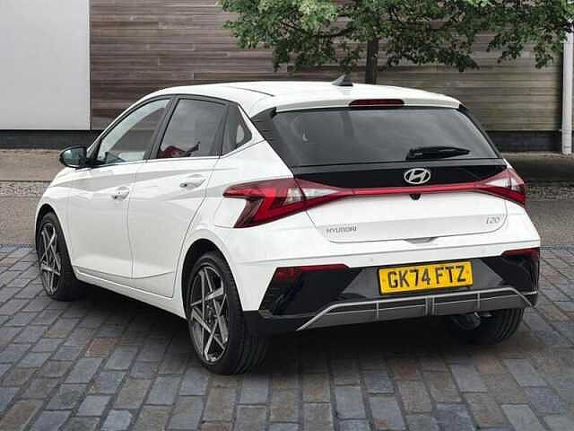 Hyundai I20 1.0T-GDi Ultimate 5dr Automatic White