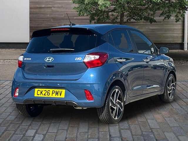 Hyundai I10 1.2 Premium 5dr Automatic Vibrant Blue