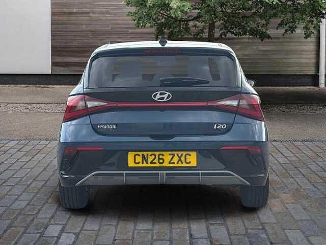 Hyundai I20 1.0 T-GDi Black Line Hatchback 5dr Petrol Manual Euro 6 (s/s) (90 ps) Vibrant Blue Pearl
