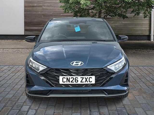Hyundai I20 1.0 T-GDi Black Line Hatchback 5dr Petrol Manual Euro 6 (s/s) (90 ps) Vibrant Blue Pearl