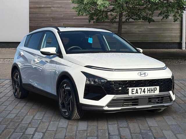 Hyundai BAYON 1.0 T-GDi Ultimate SUV 5dr Petrol DCT Euro 6 (s/s) (100 ps) White