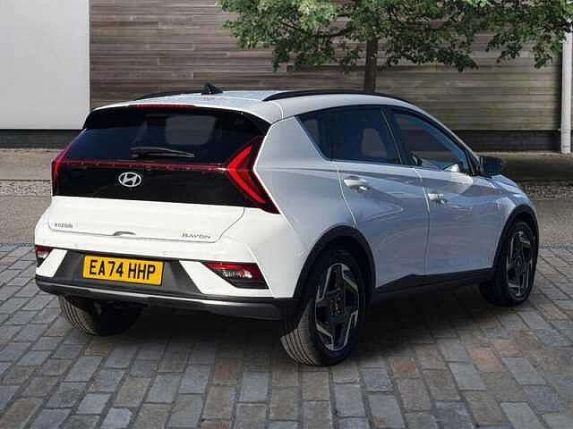 Hyundai BAYON 1.0 T-GDi Ultimate SUV 5dr Petrol DCT Euro 6 (s/s) (100 ps) White