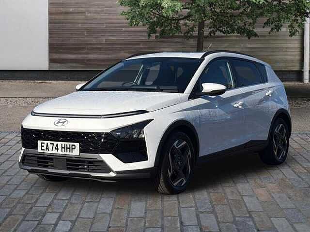 Hyundai BAYON 1.0 T-GDi Ultimate SUV 5dr Petrol DCT Euro 6 (s/s) (100 ps) White