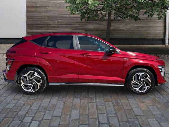 Hyundai KONA 1.6h-GDi Hybrid N Line S 5dr Automatic Red