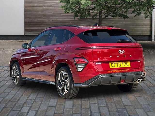 Hyundai KONA 1.6h-GDi Hybrid N Line S 5dr Automatic Red