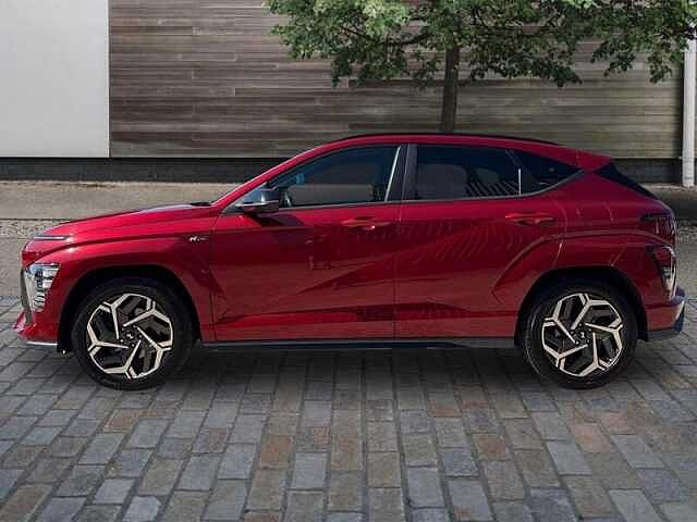 Hyundai KONA 1.6h-GDi Hybrid N Line S 5dr Automatic Red