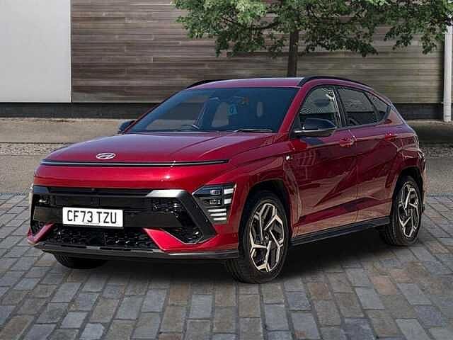 Hyundai KONA 1.6h-GDi Hybrid N Line S 5dr Automatic Red