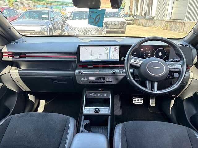 Hyundai KONA 1.6h-GDi Hybrid N Line S 5dr Automatic Red