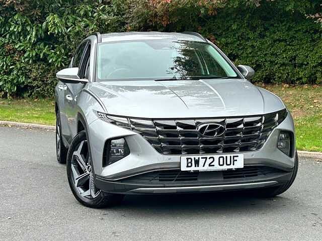 Hyundai TUCSON 1.6 h T-GDi Premium SUV 5dr Petrol Hybrid Auto Euro 6 (s/s) (230 ps) Silver