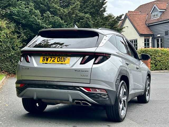 Hyundai TUCSON 1.6 h T-GDi Premium SUV 5dr Petrol Hybrid Auto Euro 6 (s/s) (230 ps) Silver