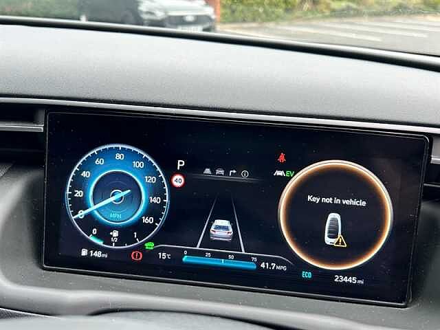 Hyundai TUCSON 1.6 h T-GDi Premium SUV 5dr Petrol Hybrid Auto Euro 6 (s/s) (230 ps) Silver
