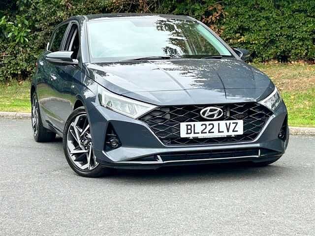 Hyundai I20 1.0 T-GDi MHEV Premium Hatchback 5dr Petrol Hybrid Manual Euro 6 (s/s) (100 ps) Grey