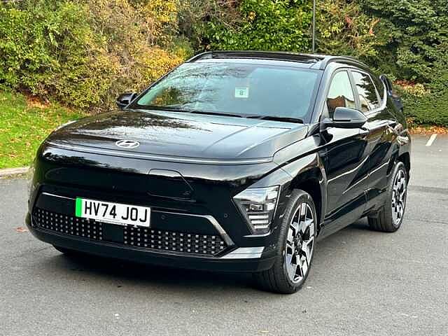 Hyundai KONA 65.4kWh Ultimate SUV 5dr Electric Auto (218 ps) Black