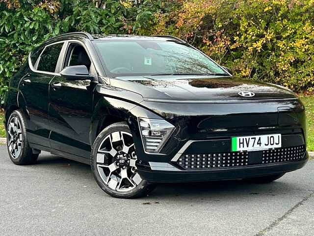 Hyundai KONA 65.4kWh Ultimate SUV 5dr Electric Auto (218 ps) Black