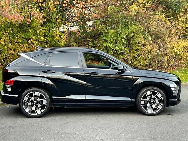 Hyundai KONA 65.4kWh Ultimate SUV 5dr Electric Auto (218 ps) Black