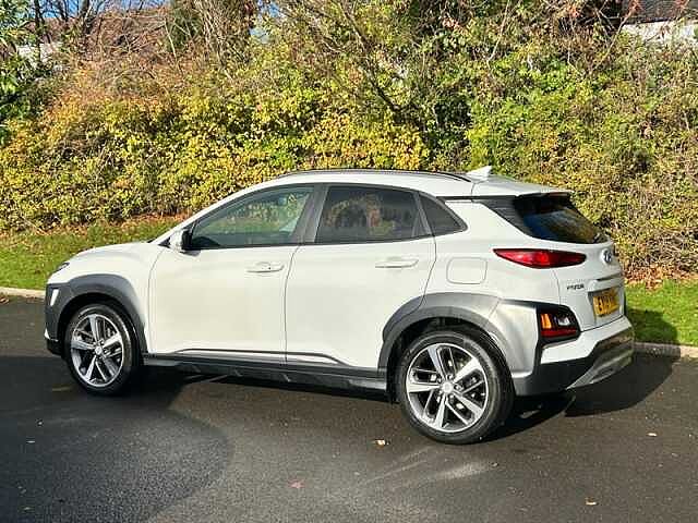 Hyundai KONA 1.0 T-GDi Premium SUV 5dr Petrol Manual Euro 6 (s/s) (120 ps) White