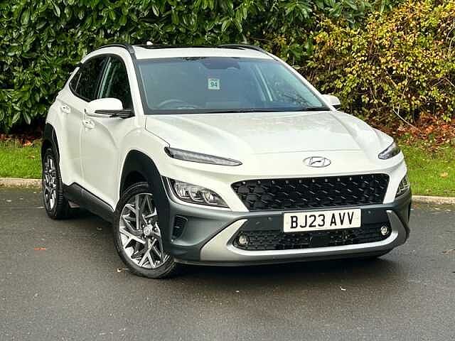 Hyundai KONA 1.6 h-GDi Ultimate SUV 5dr Petrol Hybrid DCT Euro 6 (s/s) (141 ps) White