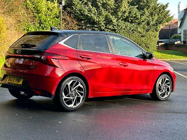 Hyundai I20 1.0 T-GDi MHEV Ultimate Hatchback 5dr Petrol Hybrid DCT Euro 6 (s/s) (100 ps) Red