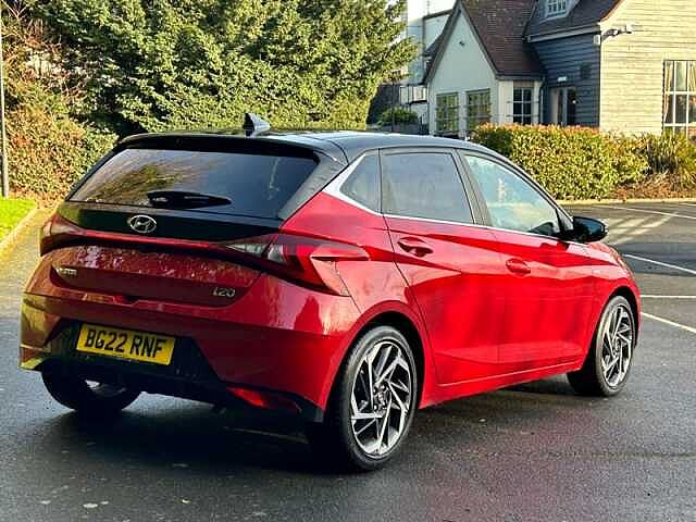 Hyundai I20 1.0 T-GDi MHEV Ultimate Hatchback 5dr Petrol Hybrid DCT Euro 6 (s/s) (100 ps) Red