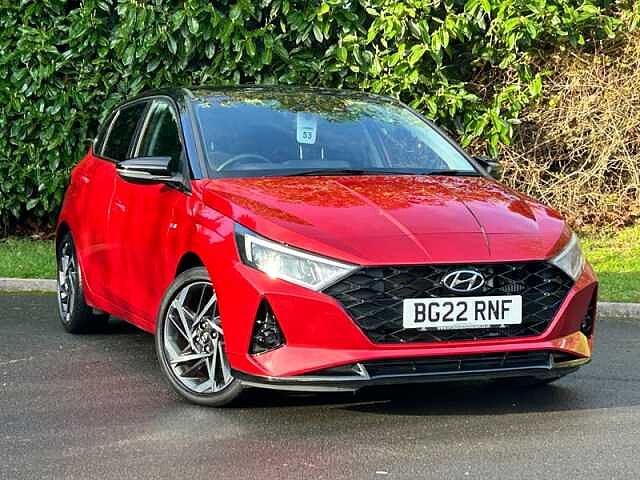 Hyundai I20 1.0 T-GDi MHEV Ultimate Hatchback 5dr Petrol Hybrid DCT Euro 6 (s/s) (100 ps) Red