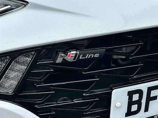 Hyundai I10 1.0 T-GDi N Line Hatchback 5dr Petrol Manual Euro 6 (s/s) (100 ps) White