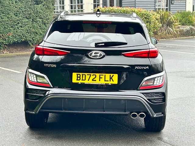 Hyundai KONA 1.0 T-GDi MHEV N Line SUV 5dr Petrol Hybrid Manual Euro 6 (s/s) (120 ps) Black